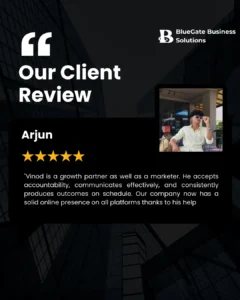 Client testimonials praising the best digital marketing strategist in Kannur for SEO expertise, branding support, content strategy, performance growth, and digital success